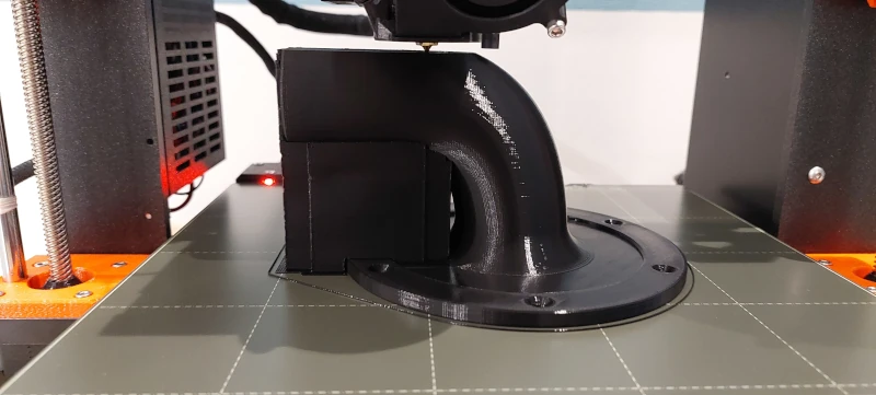 Blast Cabinet - Vacuum Cleaner adapter - 3D printing